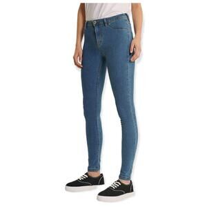 Alcott Denim Collection Women's Blue Cotton Blend Super Skinny Jeans Size 28